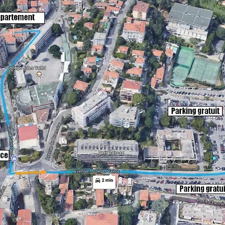 Апартаменты Espace Valrose